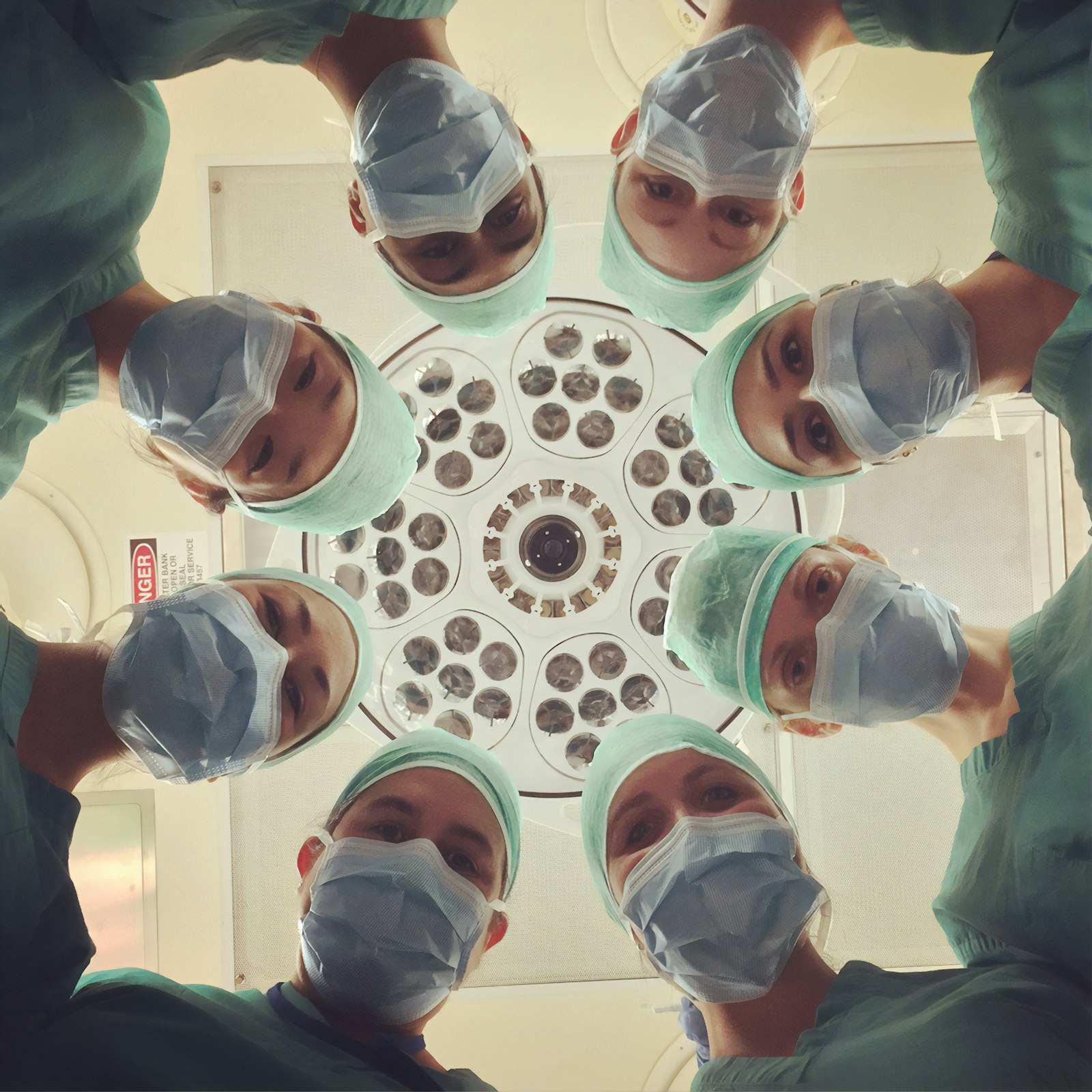 Healthcare professional at work